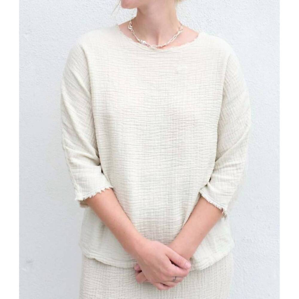 NEW BLACK CRANE dolman top in cloud